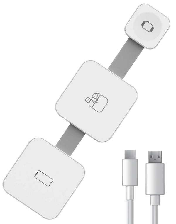 Draadloze oplader 3 in 1
