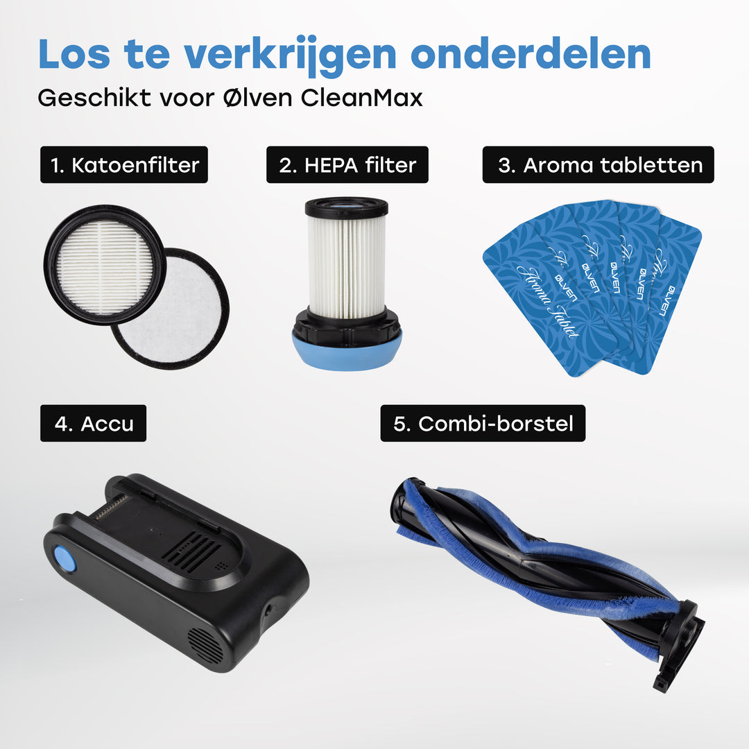 Accu voor Ølven CleanMax Steelstofzuiger