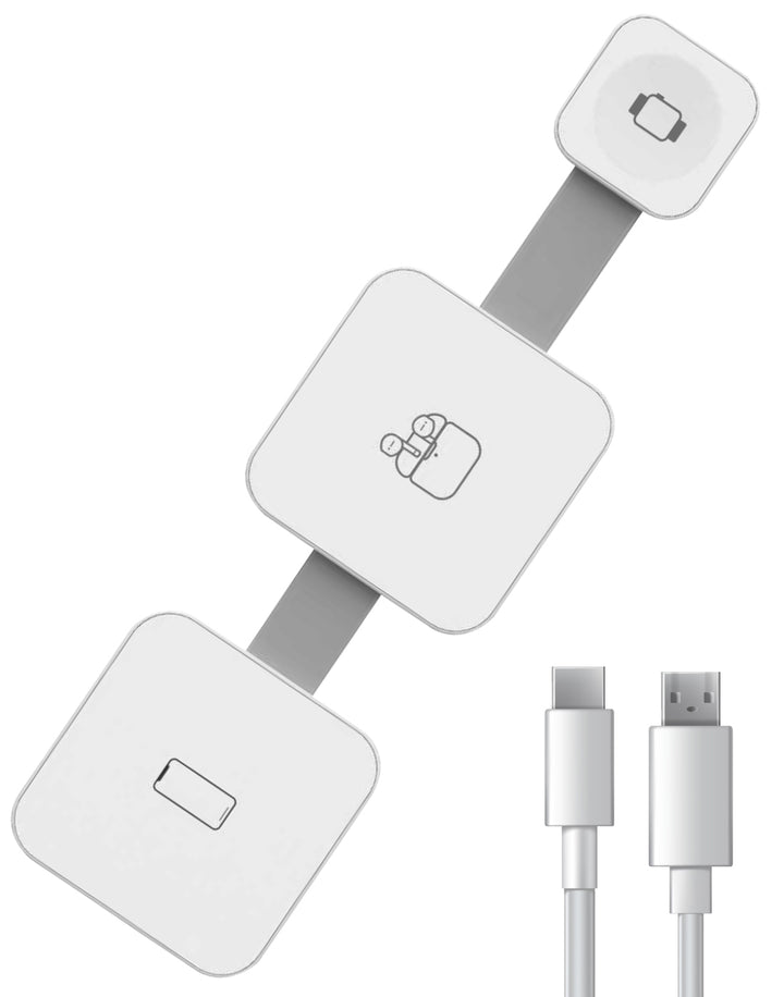 Draadloze oplader 3 in 1