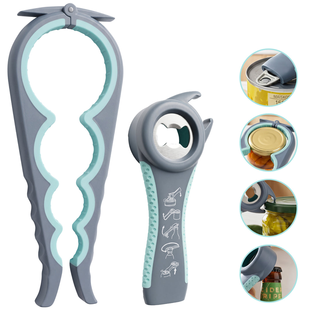 Blikopener - 10 in 1 Flesopener