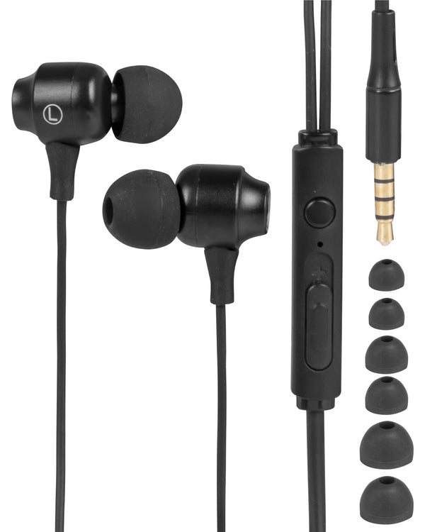 Oortjes met draad - 3.5mm Jack Aansluiting