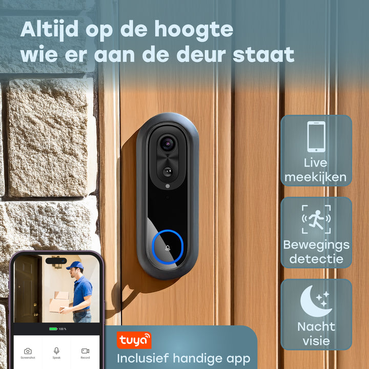 Video Deurbel met Camera