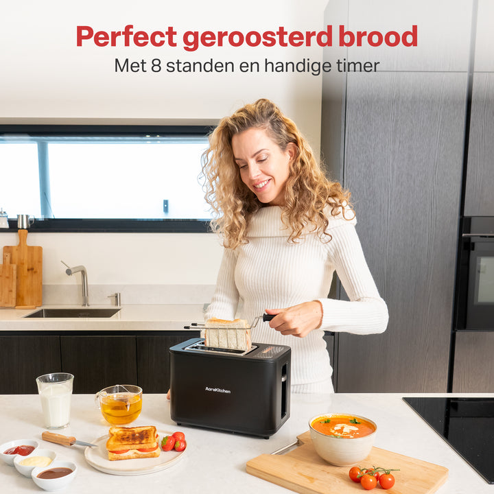 Broodrooster met Tostiklemmen
