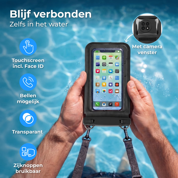 Waterdicht telefoonhoesje 2 in 1
