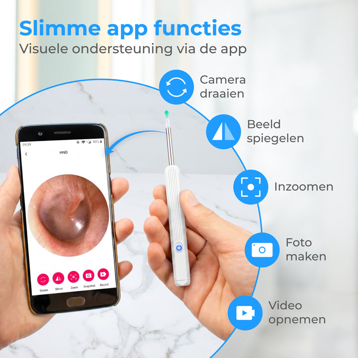 Oorsmeer Verwijderaar met Camera App