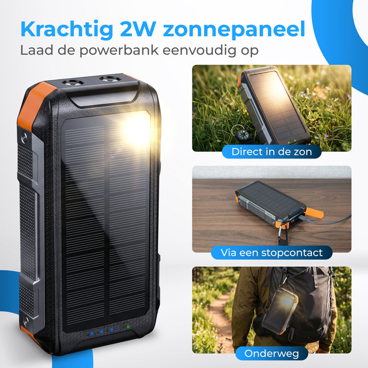 Solar Powerbank 20000mAh