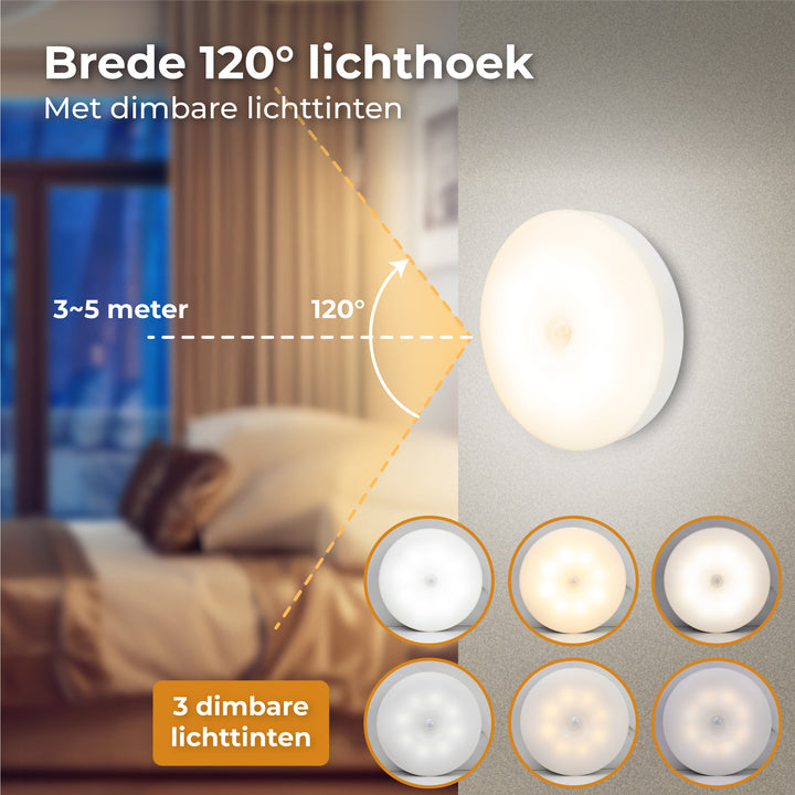 Draadloze Ledlamp - 2 Stuks