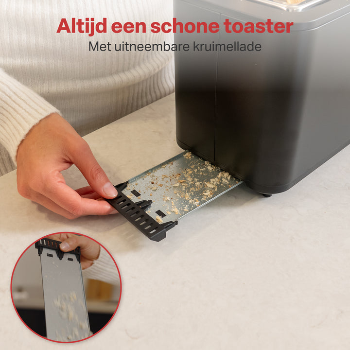Broodrooster met Tostiklemmen