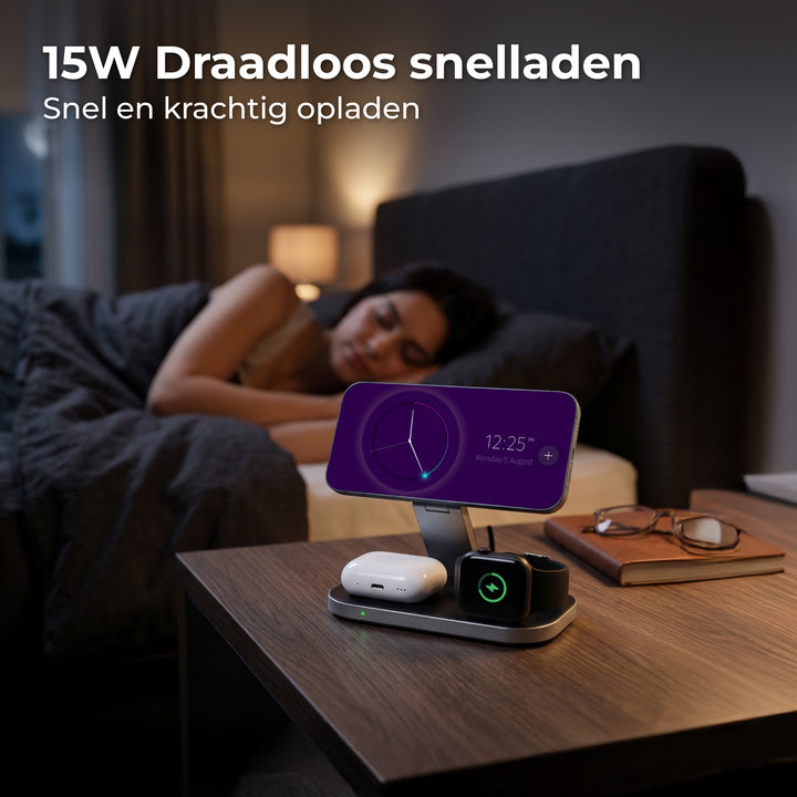 Draadloze Oplader met Adapter