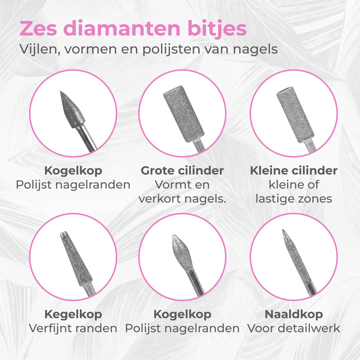 Electrische Nagelvijl Set