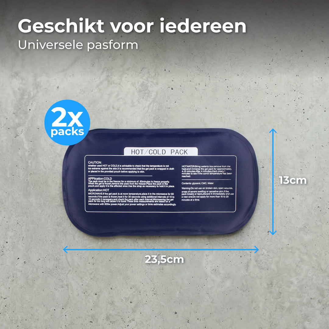Icepack Set van 2 - Coolpack - Hot Cold Pack