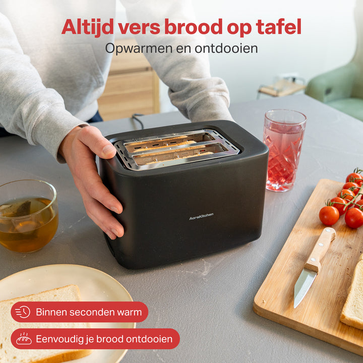 Broodrooster - 7 Warmteniveaus