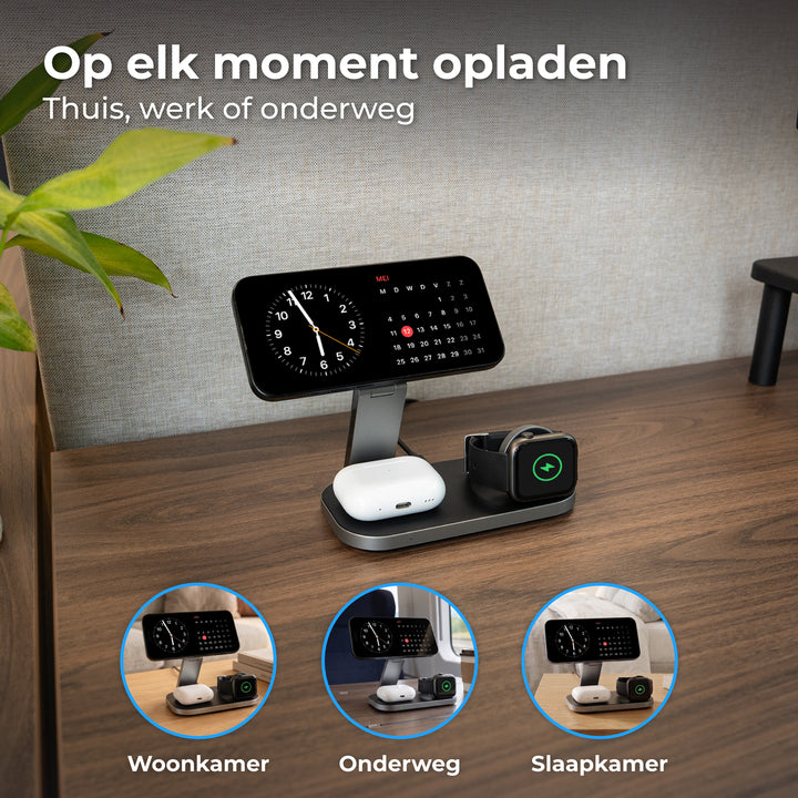 Draadloze Oplader met Adapter