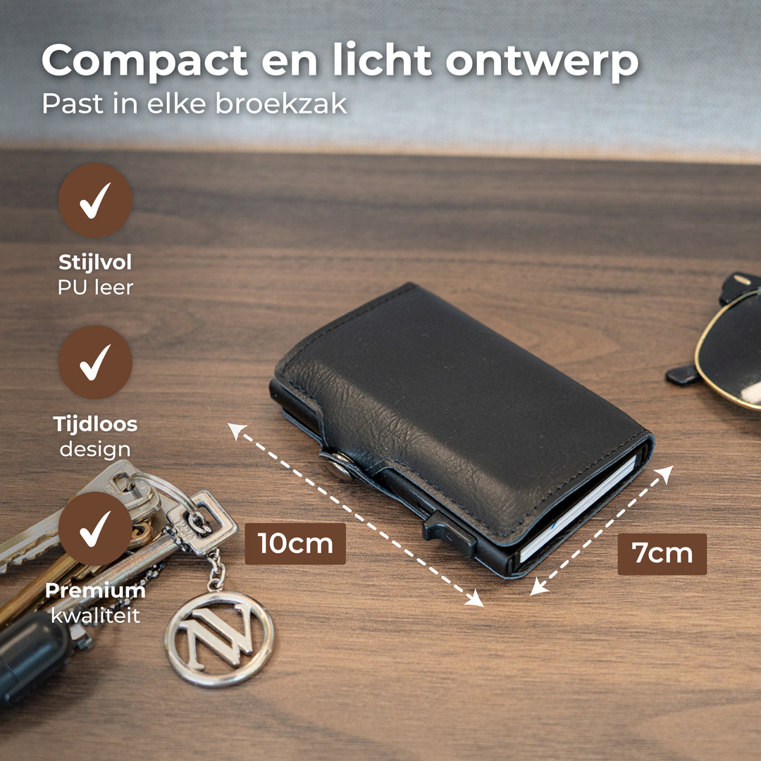 Pasjeshouder uitschuifbaar