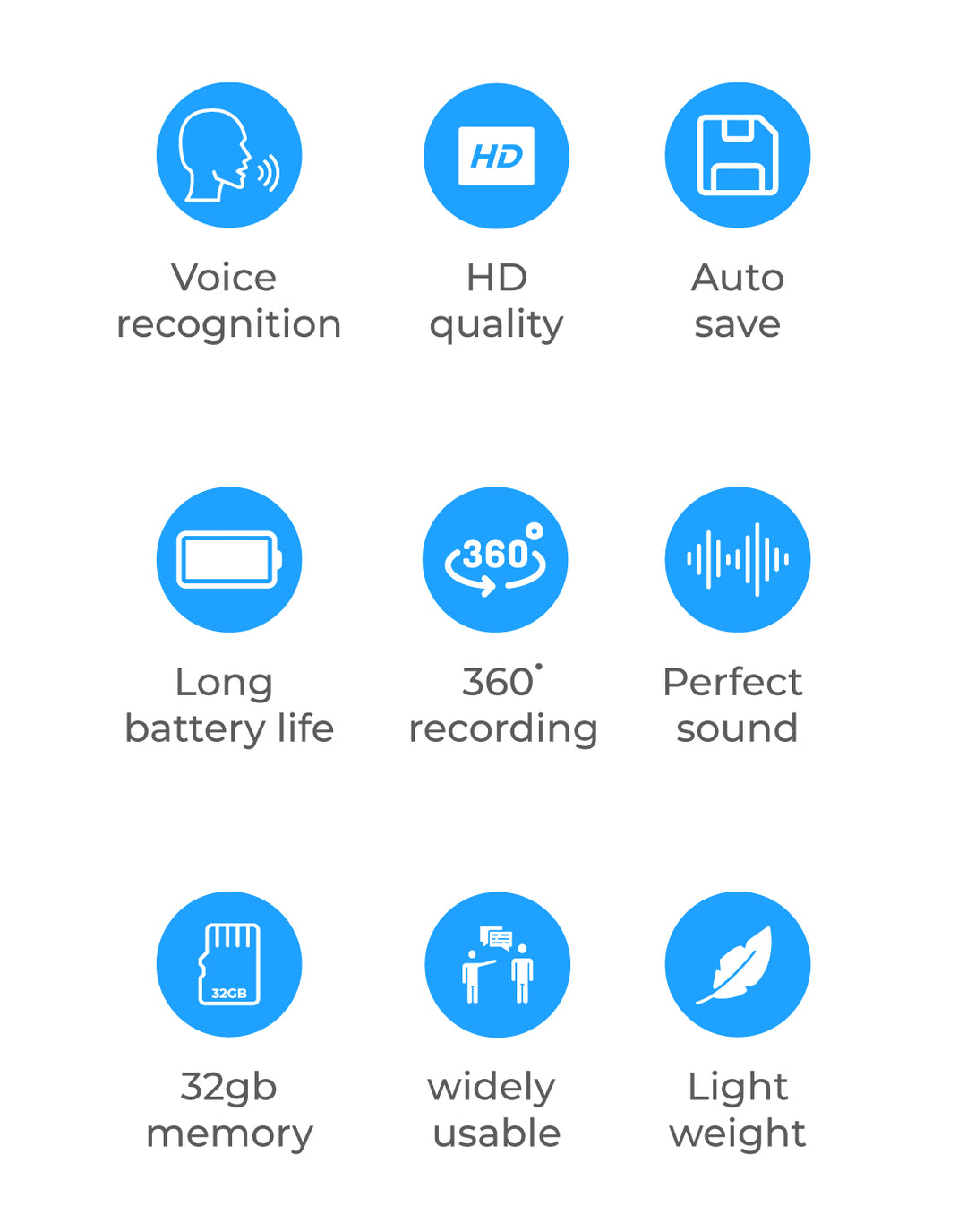 Digitale Voice Recorder