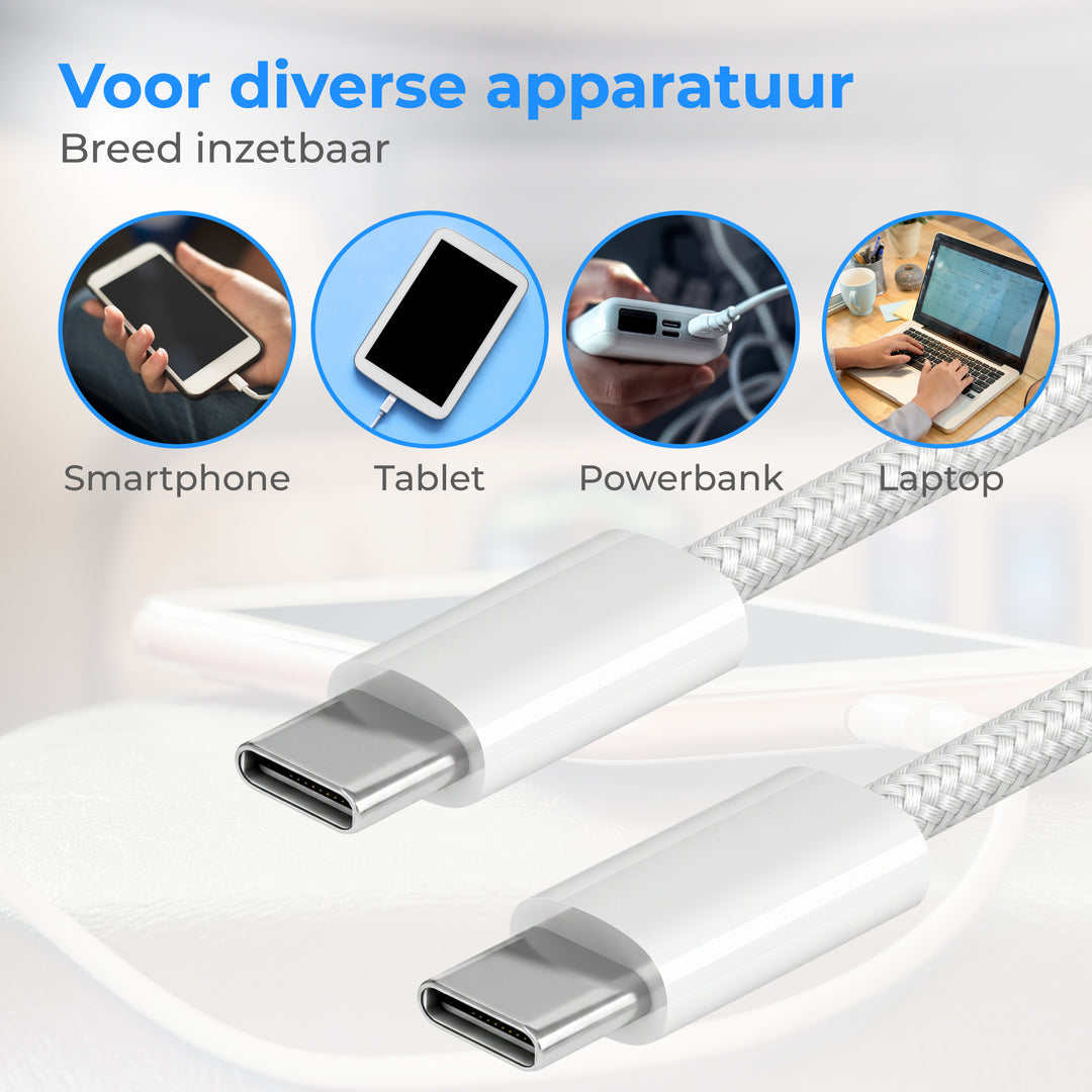 USB-C naar USB-C Kabel