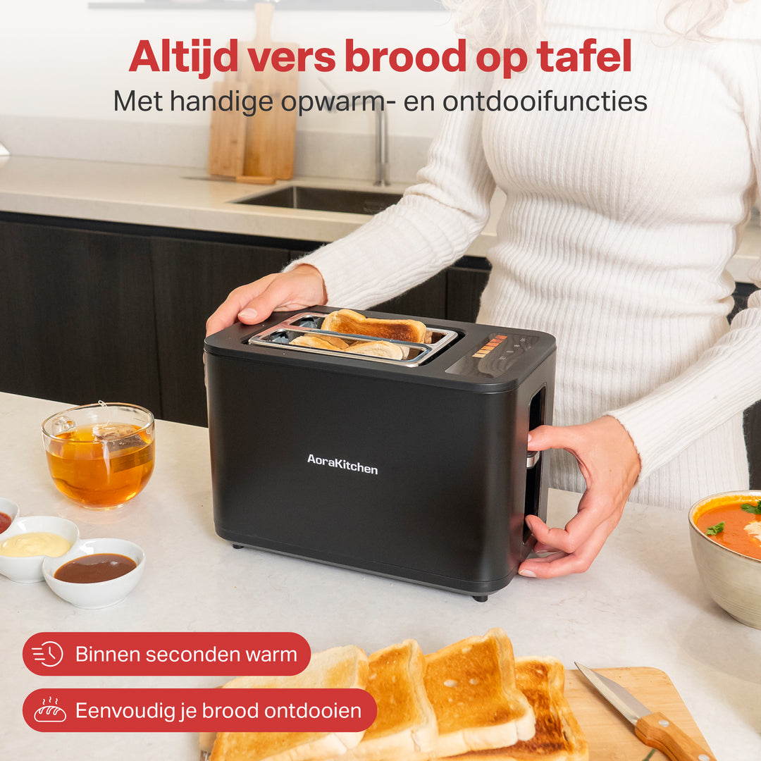 Broodrooster met Tostiklemmen
