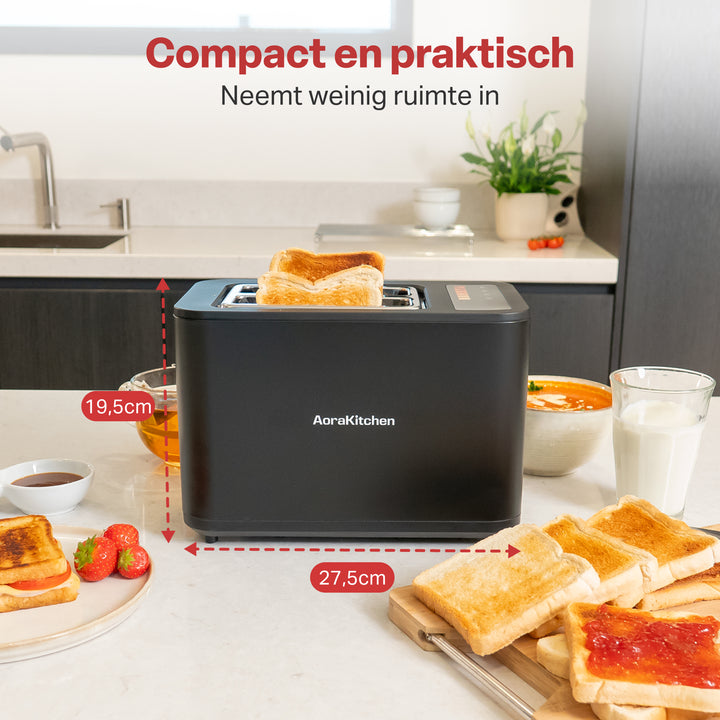 Broodrooster met Tostiklemmen