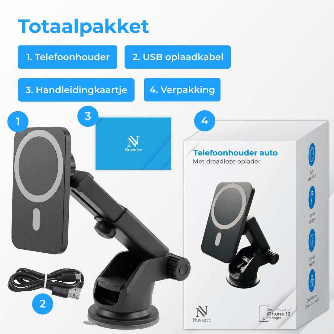 Telefoonhouder met Zuignap