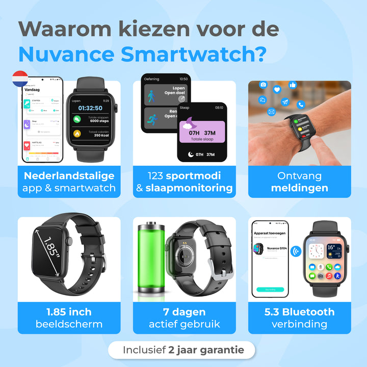 Nuvance smartwatch g89