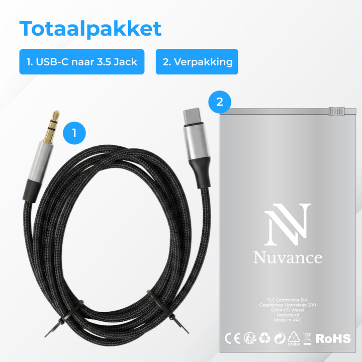 AUX naar USB C